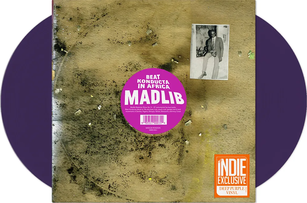 Madlib - Medicine Show No.3 - Beat Konducta In Africa [RSD Essential Indie Colorway Deep Purple 2LP]